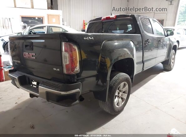 1GTG6CE31G1390368 2016 GMC CANYON Черный Задняя правая четверть