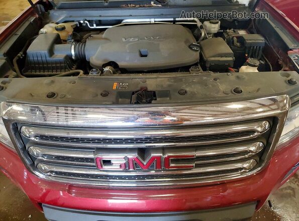 1GTG6CEN0J1161415 2018 GMC CANYON Red Rear interior view