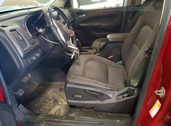 1GTG6CEN0J1161415 2018 GMC CANYON Red Front interior view