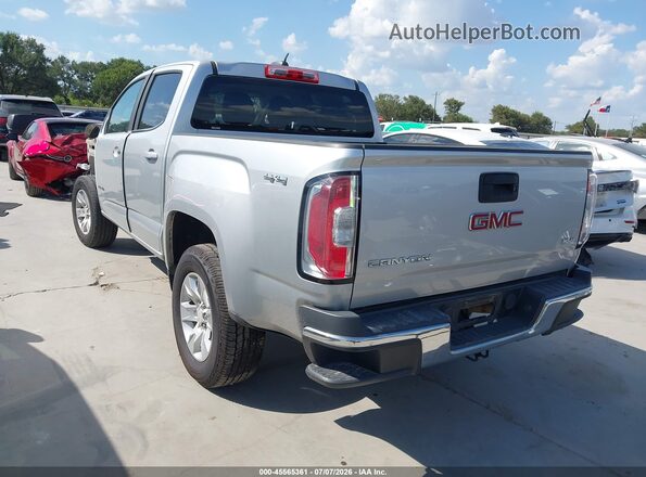 1GTG6CEN1H1206355 2017 GMC CANYON Silver Trasero izquierdo