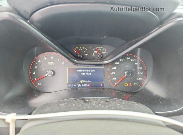 1GTG6CEN2K1284358 2019 GMC CANYON Black Instrument cluster view