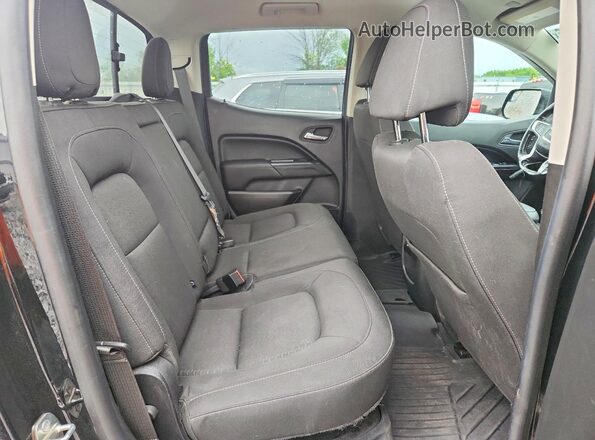 1GTG6CEN2K1284358 2019 GMC CANYON Black Rear seats view