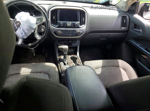 1GTG6CEN6K1272634 2019 GMC CANYON Серебряный Вид панели приборов