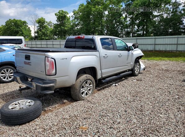 1GTG6CEN6K1272634 2019 GMC CANYON Серебряный Задняя правая четверть