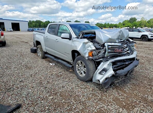 1GTG6CEN6K1272634 2019 GMC CANYON Серебряный Передняя правая четверть