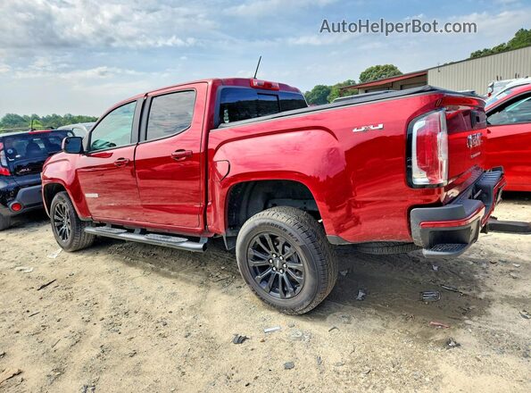 1GTG6CEN8M1126593 2021 GMC CANYON Red Trasero izquierdo