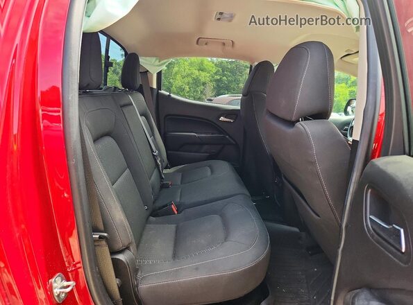 1GTG6CEN8M1126593 2021 GMC CANYON Red Vista de los asientos traseros
