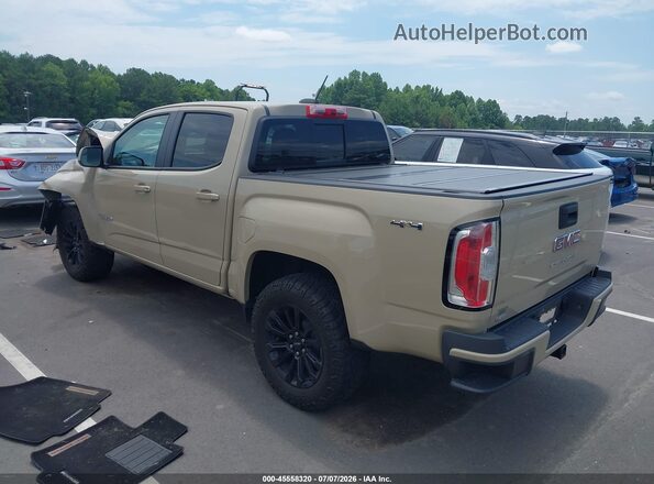 1GTG6CEN8M1173302 2021 GMC CANYON Tan Հետևի ձախ