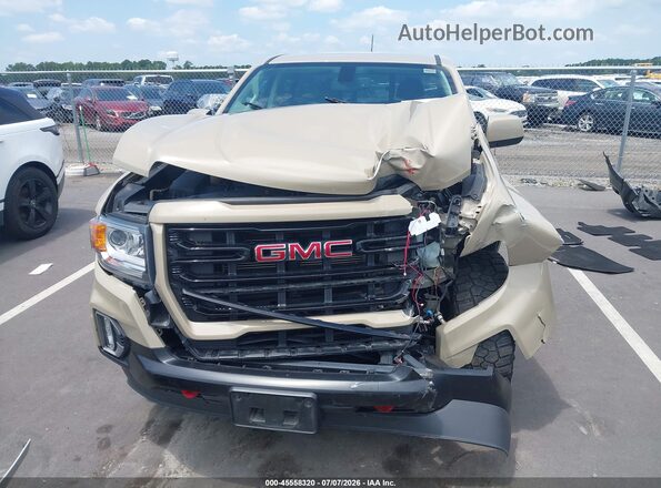 1GTG6CEN8M1173302 2021 GMC CANYON Tan Սարքավորումների վահանակի տեսք