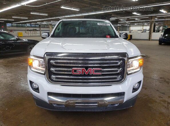 1GTG6DEN3J1300507 2018 GMC CANYON Белый Вид спереди
