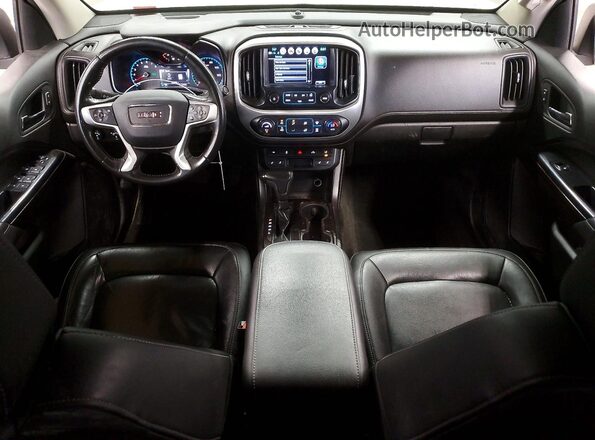 1GTG6DEN3J1300507 2018 GMC CANYON Белый Вид панели приборов