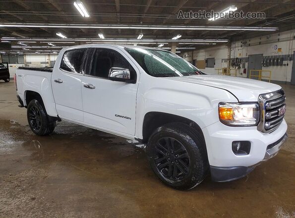 1GTG6DEN3J1300507 2018 GMC CANYON Белый Передняя правая четверть