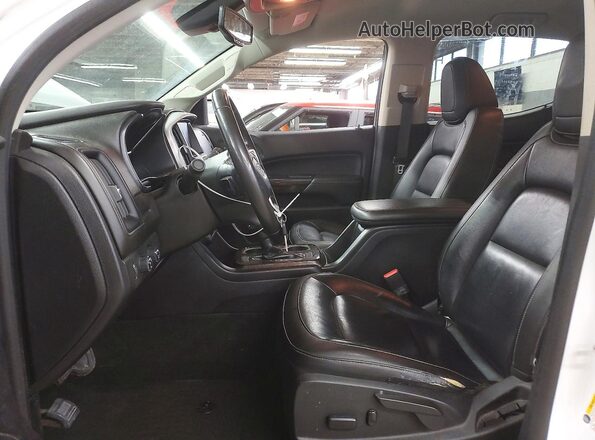 1GTG6DEN3J1300507 2018 GMC CANYON Белый Вид салона спереди