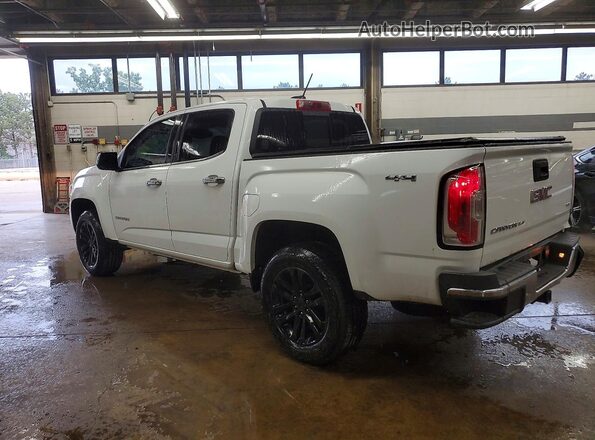 1GTG6DEN3J1300507 2018 GMC CANYON Белый Задняя левая четверть
