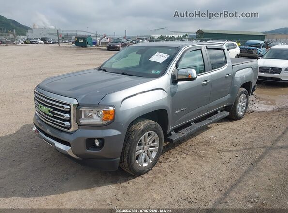 1GTG6DEN6L1231069 2020 GMC CANYON Gray წინა მარცხენა ხედი სამი მეოთხედიდან