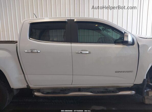 1GTG6DEN7J1100813 2018 GMC CANYON White Vista interior de 360 grados