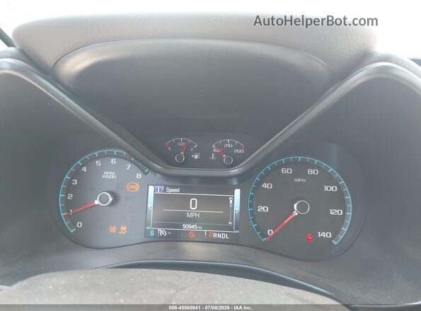 1GTG6DEN7J1230767 2018 GMC CANYON Red Вид задніх сидінь