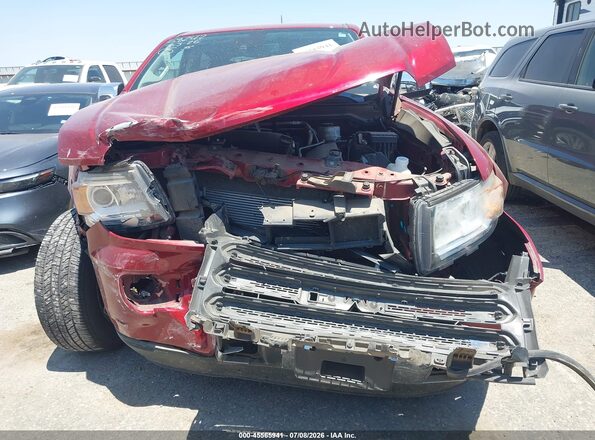 1GTG6DEN7J1230767 2018 GMC CANYON Red Вид задньої частини салону