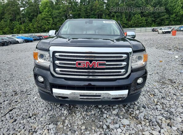 1GTG6DEN8H1307947 2017 GMC CANYON Black Widok z przodu