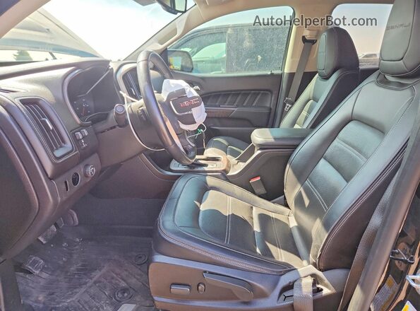 1GTG6EEN2M1162775 2021 GMC CANYON Черный Вид салона спереди