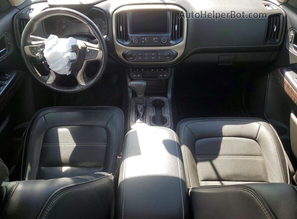 1GTG6EEN2M1162775 2021 GMC CANYON Черный Вид панели приборов