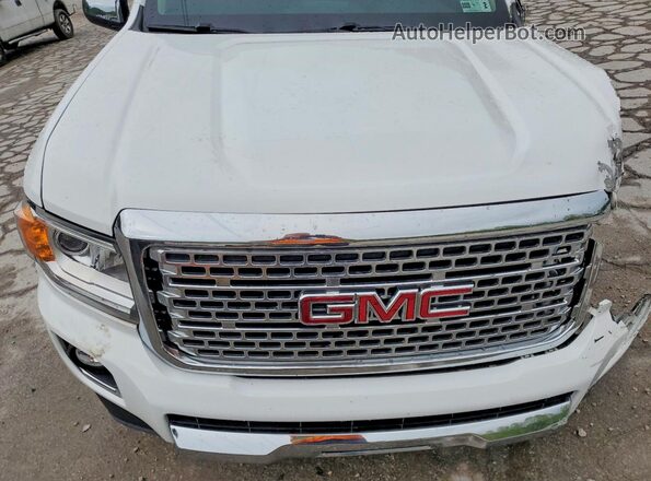 1GTG6EEN3H1263183 2017 GMC CANYON White Widok wnętrza z tyłu