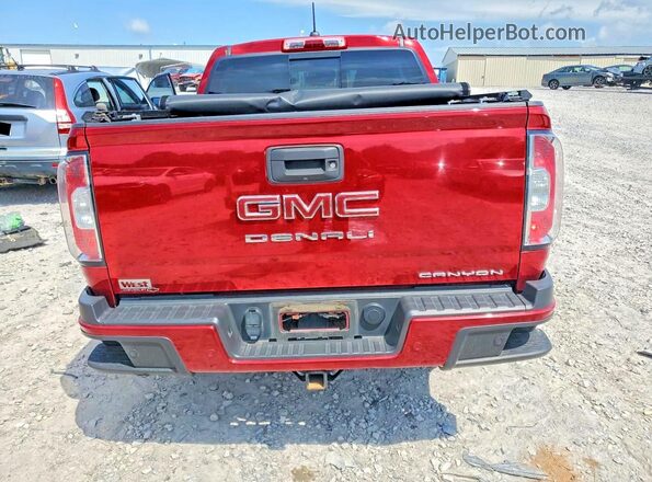 1GTG6EEN3M1133074 2021 GMC CANYON Maroon Հետևի տեսք