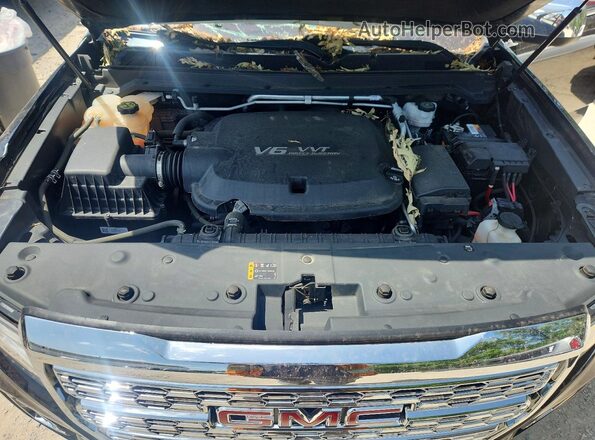 1GTG6EEN7M1255226 2021 GMC CANYON Black Widok wnętrza z tyłu