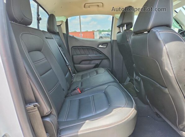 1GTG6EENXM1238100 2021 GMC CANYON White უკანა სავარძლების ხედი