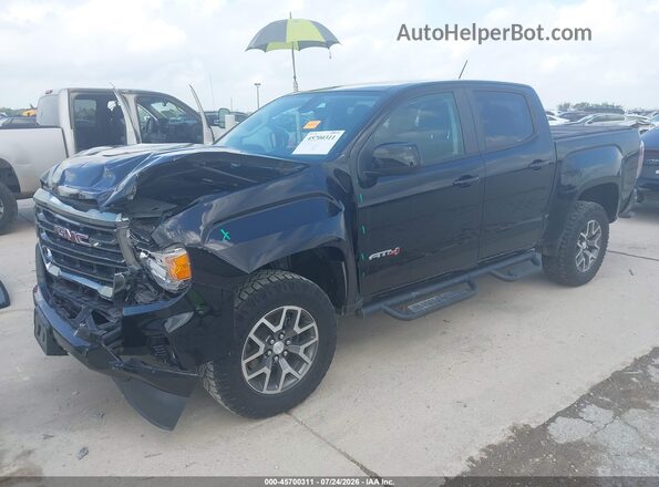 1GTG6FEN7M1265566 2021 GMC CANYON Black Передня ліва чверть