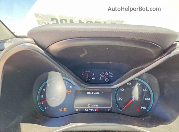 1GTG6FEN9M1148359 2021 GMC CANYON Beige Вид щитка приладів