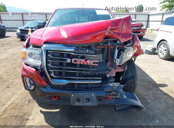 1GTG6FENXM1118397 2021 GMC CANYON Red Front view
