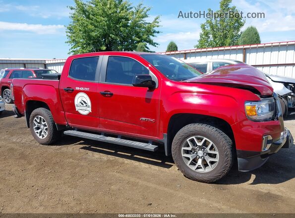 1GTG6FENXM1118397 2021 GMC CANYON Red Rear interior view