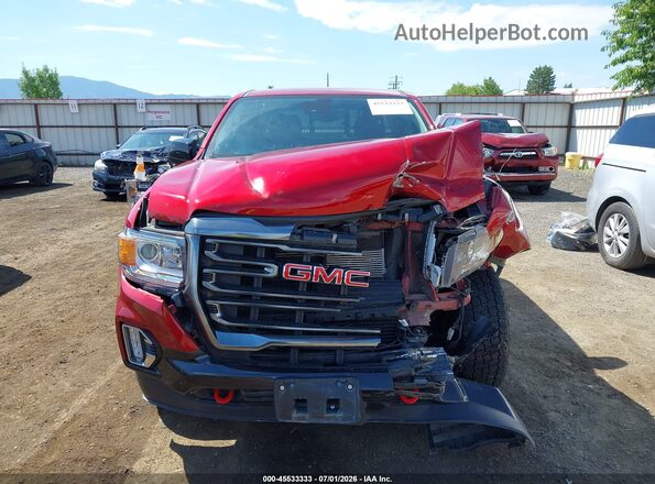 1GTG6FENXM1118397 2021 GMC CANYON Red Instrument cluster view
