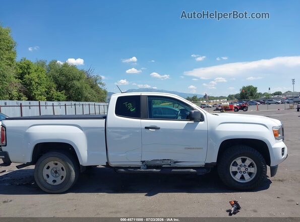 1GTH5BE38G1372550 2016 GMC CANYON White Rear interior view