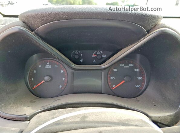 1GTH5BEA2G1373255 2016 GMC CANYON Black Instrument cluster view