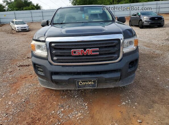1GTH5BEA2G1373255 2016 GMC CANYON Black Front view