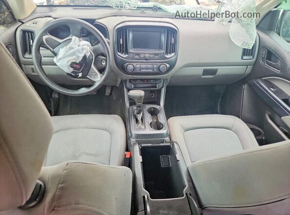 1GTH5BEA6J1106692 2018 GMC CANYON Белый Вид панели приборов