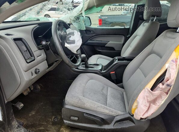 1GTH5BEA6J1106692 2018 GMC CANYON Белый Вид салона спереди