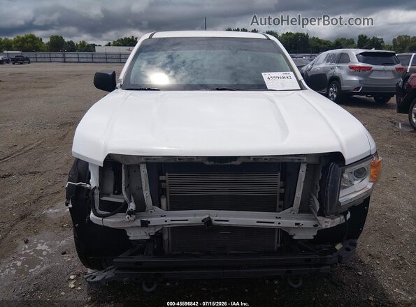 1GTH5BEA7M1291503 2021 GMC CANYON White უკანა სალონის ხედი