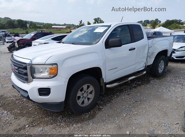 1GTH5BEA8G1346061 2016 GMC CANYON White Przód lewy