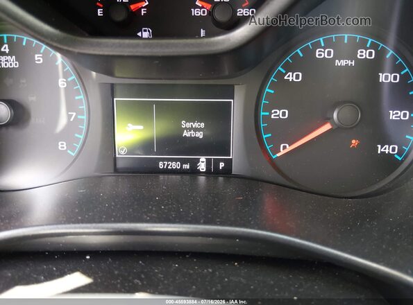 1GTH5BEA9J1130596 2018 GMC CANYON White Widok tylnych siedzeń