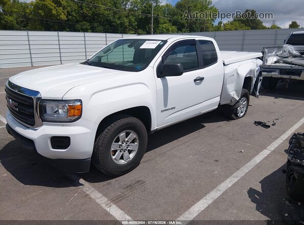 1GTH5BEA9J1130596 2018 GMC CANYON White Przód lewy