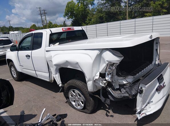 1GTH5BEA9J1130596 2018 GMC CANYON White Widok wnętrza 360 stopni