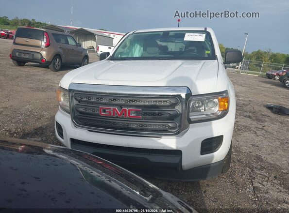 1GTH5BEAXL1183410 2020 GMC CANYON White Vista del cuadro de instrumentos