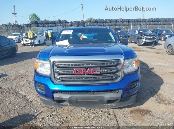 1GTH5BEN4L1213830 2020 GMC CANYON Blue Вид задньої частини салону