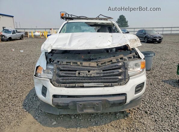 1GTH5BEN9J1101960 2018 GMC CANYON White Front view