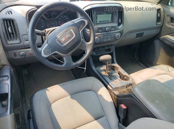 1GTH5BEN9J1101960 2018 GMC CANYON White Dashboard view