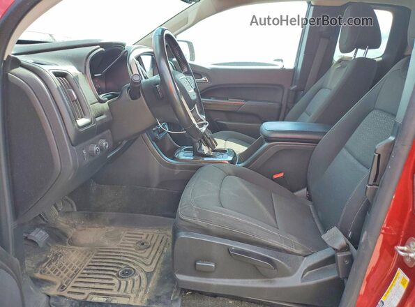 1GTH6CE35G1197130 2016 GMC CANYON Red Front interior view