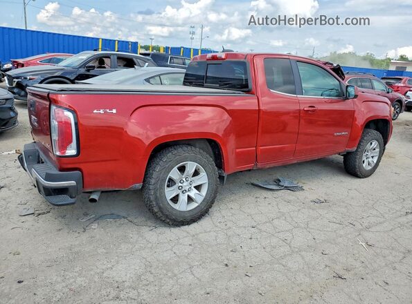 1GTH6CE35G1197130 2016 GMC CANYON Red Rear right